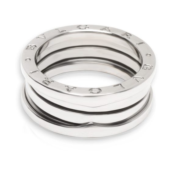 Bvlgari Handbags - Bulgari B.zero1 Ring in 18K White Gold (Size 56)
